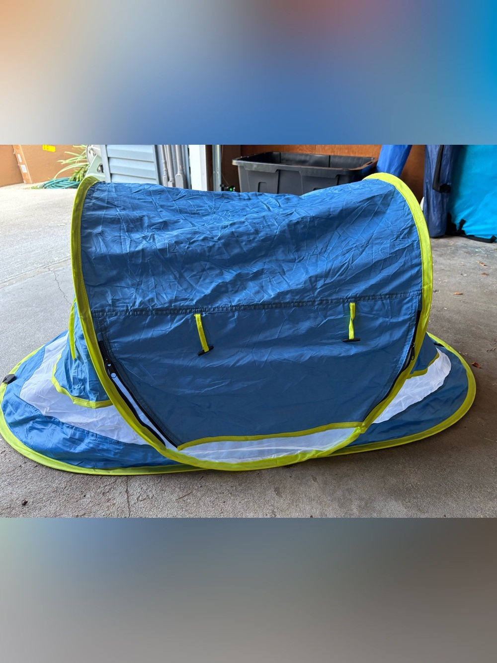 Blue Pop-Up Shade Tent